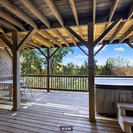 Birds Eye Cabin - Sunset & Starry Retreat Pet Friendly W Private Hottub, Fire Pit And Game Room เอลลิเจย์ ภายนอก รูปภาพ