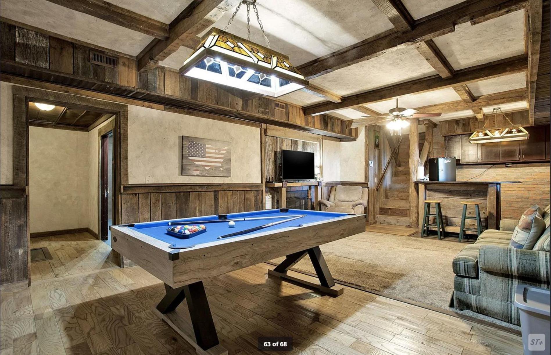 Birds Eye Cabin - Sunset & Starry Retreat Pet Friendly W Private Hottub, Fire Pit And Game Room เอลลิเจย์ ภายนอก รูปภาพ