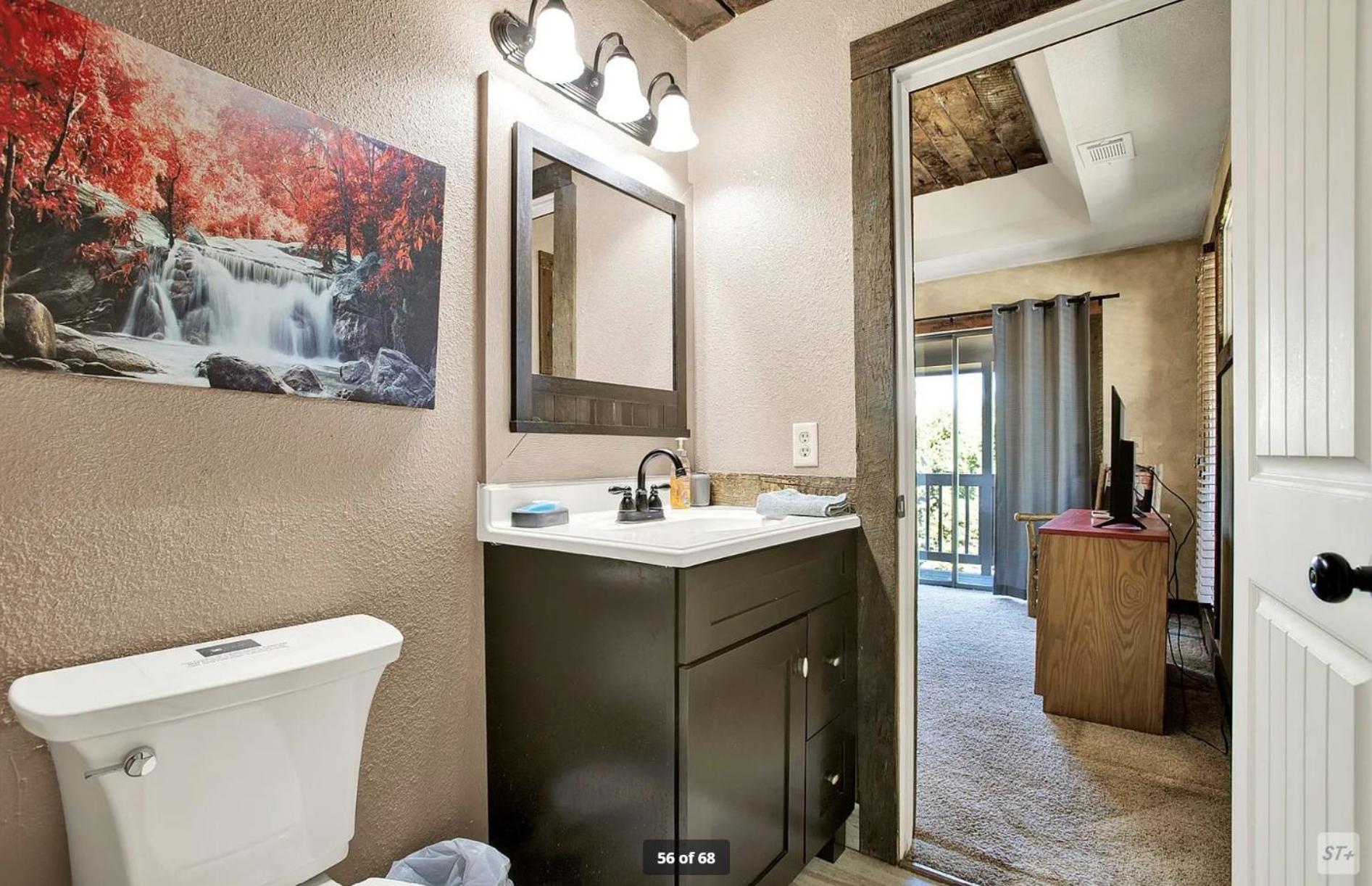 Birds Eye Cabin - Sunset & Starry Retreat Pet Friendly W Private Hottub, Fire Pit And Game Room เอลลิเจย์ ภายนอก รูปภาพ