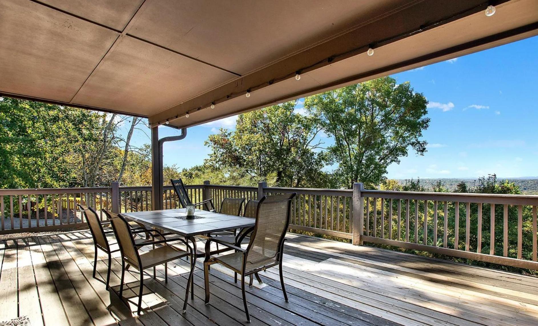 Birds Eye Cabin - Sunset & Starry Retreat Pet Friendly W Private Hottub, Fire Pit And Game Room เอลลิเจย์ ภายนอก รูปภาพ