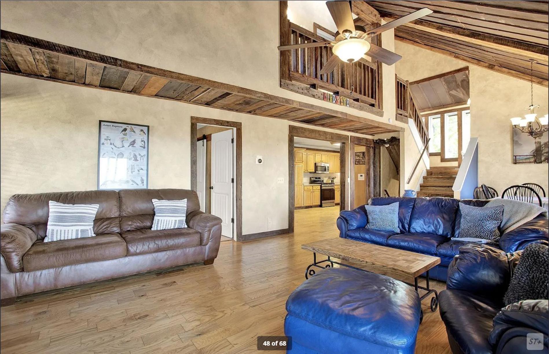 Birds Eye Cabin - Sunset & Starry Retreat Pet Friendly W Private Hottub, Fire Pit And Game Room เอลลิเจย์ ภายนอก รูปภาพ