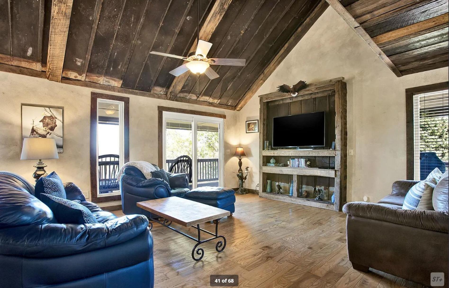 Birds Eye Cabin - Sunset & Starry Retreat Pet Friendly W Private Hottub, Fire Pit And Game Room เอลลิเจย์ ภายนอก รูปภาพ