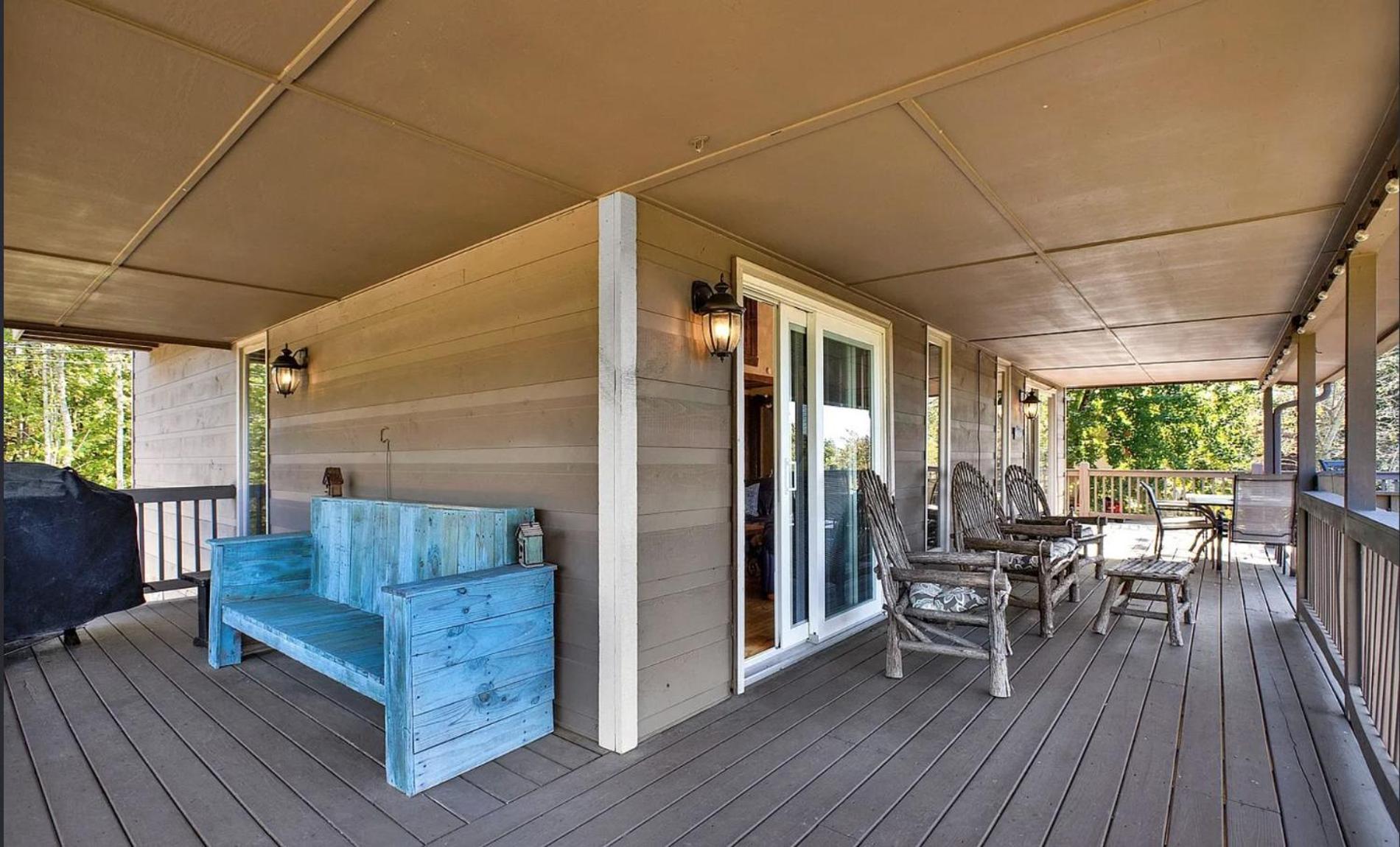 Birds Eye Cabin - Sunset & Starry Retreat Pet Friendly W Private Hottub, Fire Pit And Game Room เอลลิเจย์ ภายนอก รูปภาพ