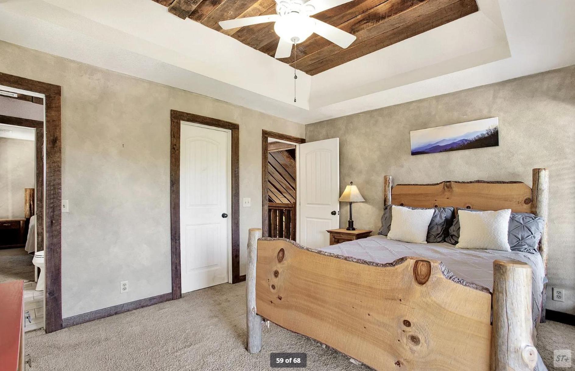 Birds Eye Cabin - Sunset & Starry Retreat Pet Friendly W Private Hottub, Fire Pit And Game Room เอลลิเจย์ ภายนอก รูปภาพ