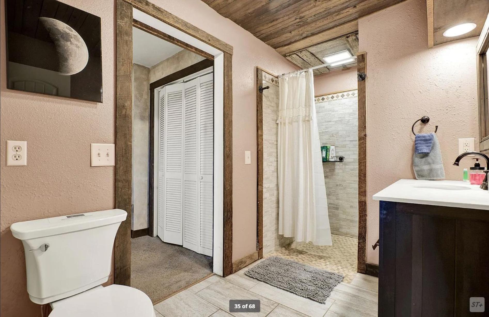 Birds Eye Cabin - Sunset & Starry Retreat Pet Friendly W Private Hottub, Fire Pit And Game Room เอลลิเจย์ ภายนอก รูปภาพ